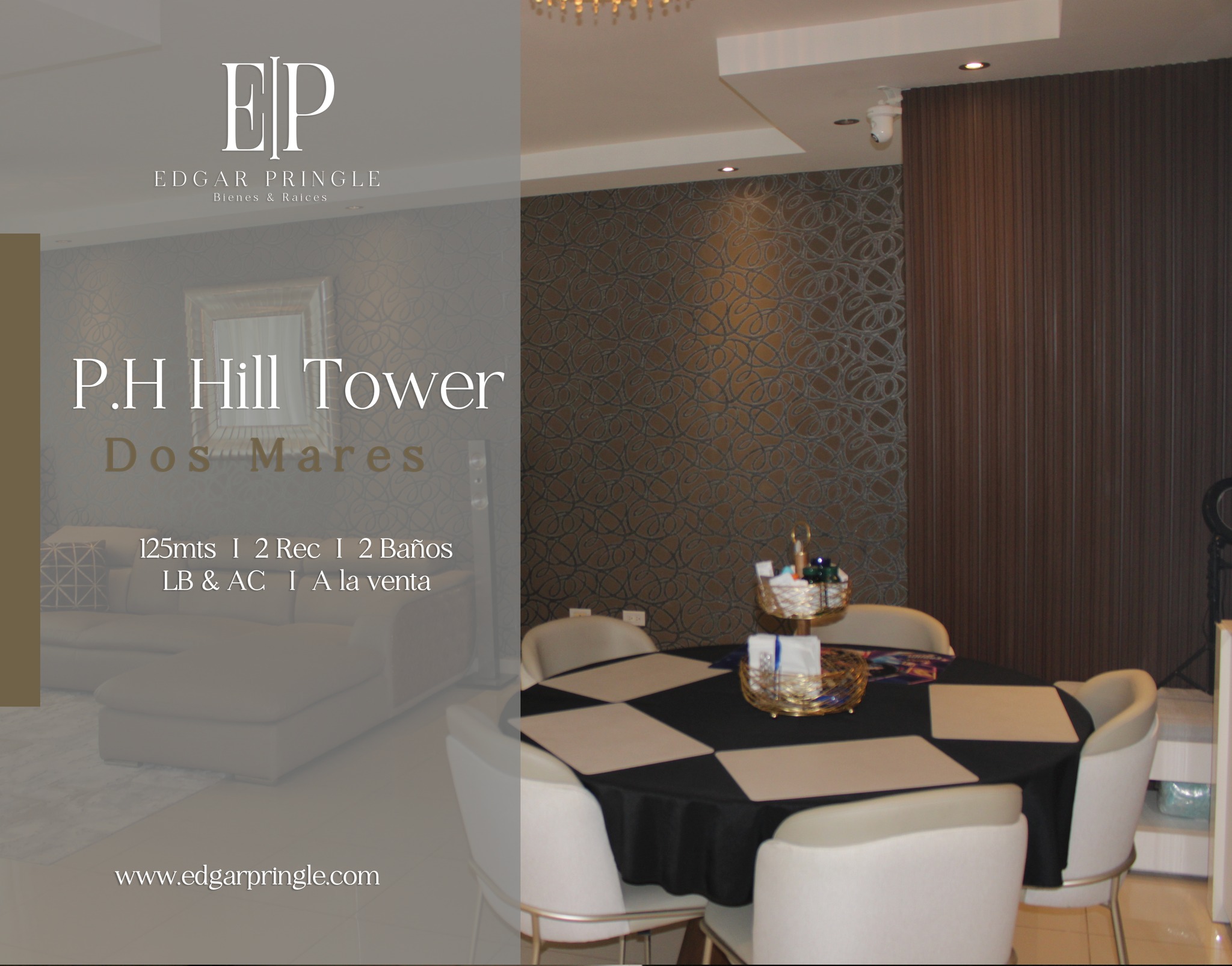 Disponible apartamento a la venta en P.H. Hill Tower