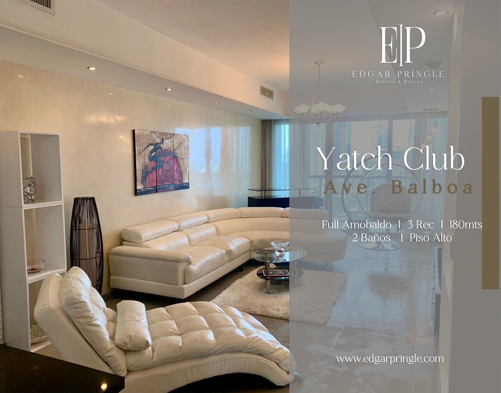 ¡El lujo en su máximo esplendor en nuestro exclusivo apartamento en Yatch Club