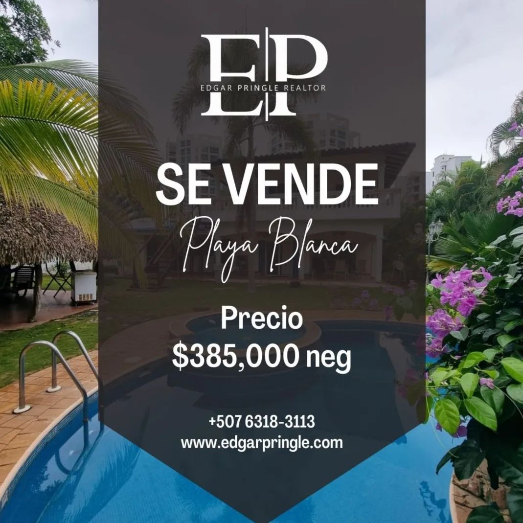 Se vende Casa en Playa Blanca