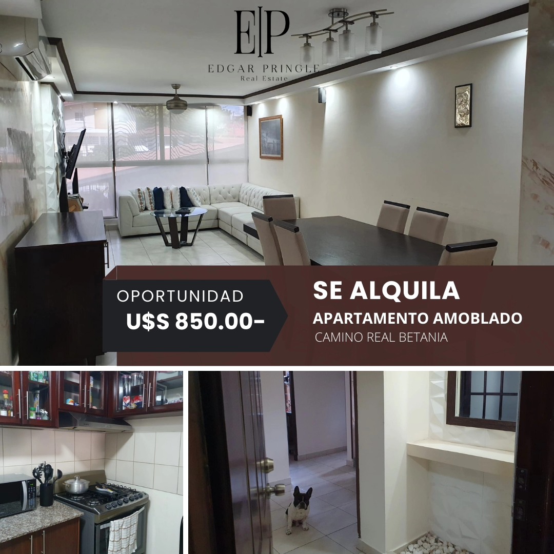 Se Alquila Apartamento Camino real bethania: