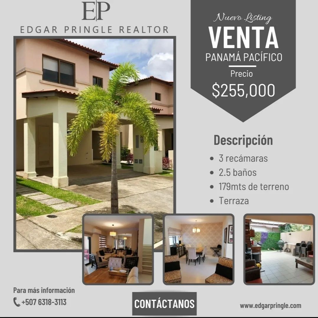 Se vende casa en Panamá Pacífico - P. H Woodlands