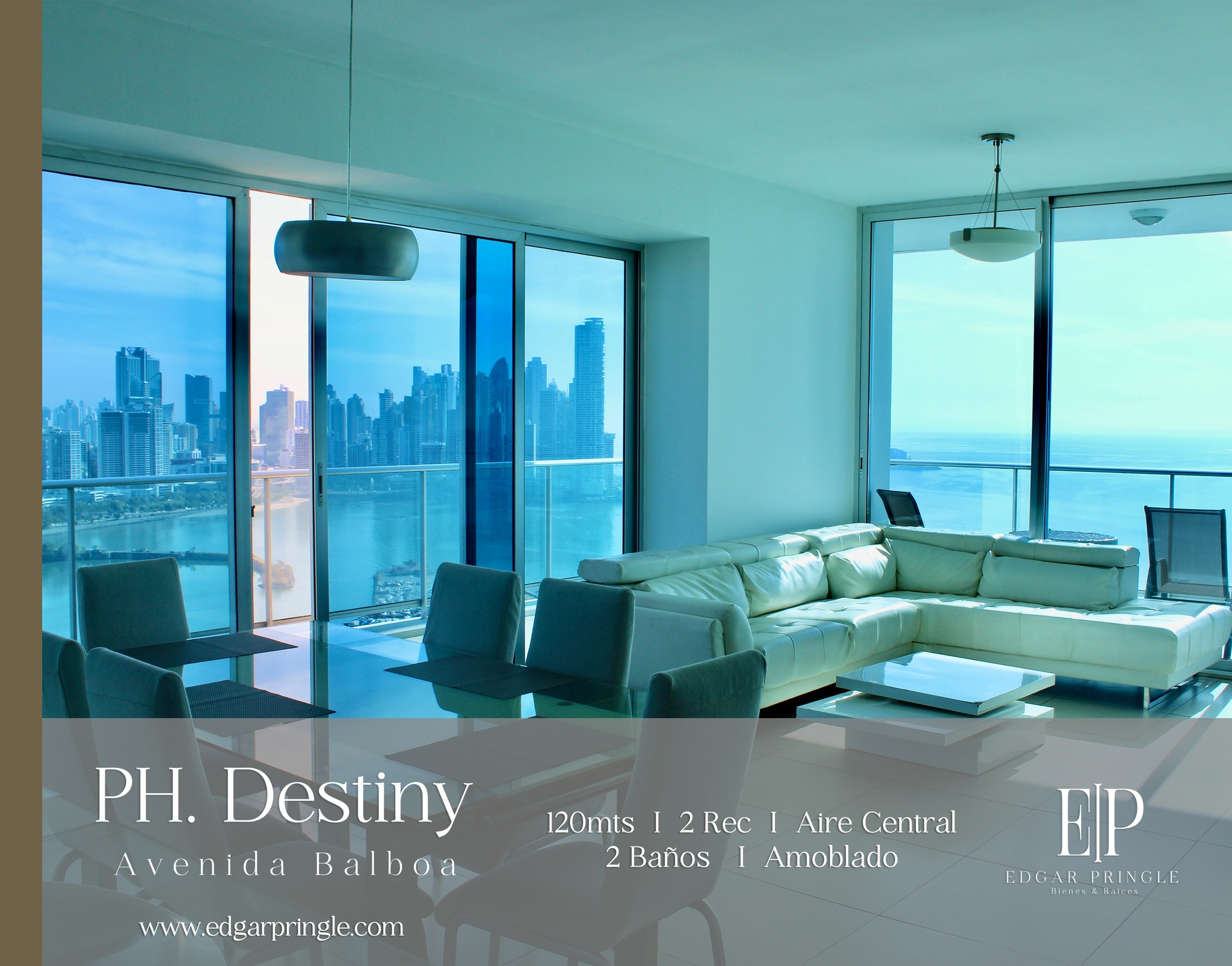 PH. Destiny Encantador apartamento en alquiler Avenida Balboa.